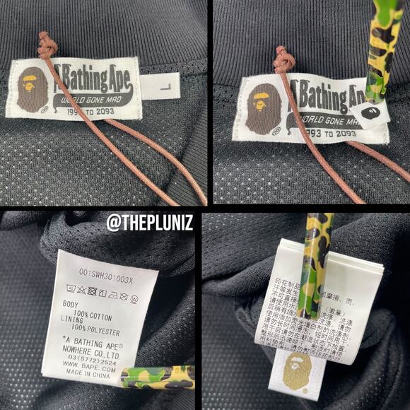 BAPE Sta Pattern Bomber Jacket Size L - Picture 9 of 11